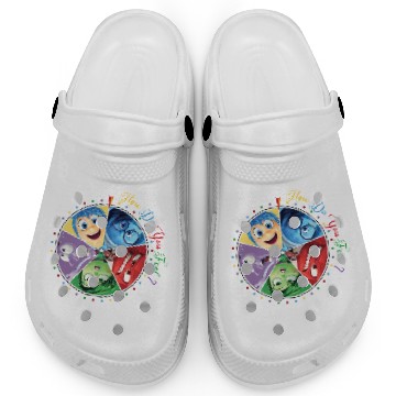 Discover Disney Inside Out Clogs, Inside Out Clogs, Disney Pixar Inside Out Clogs