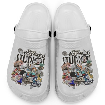 Discover Vintage Disney Hollywood Studios  Color Clogs, Hollywood Studios Unisex Clogs