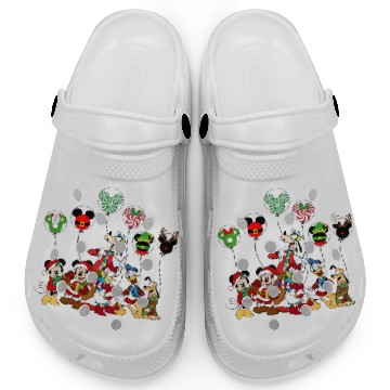 Discover Vintage Mickey And Friends Christmas  Tree Clogs, Disney Mickey