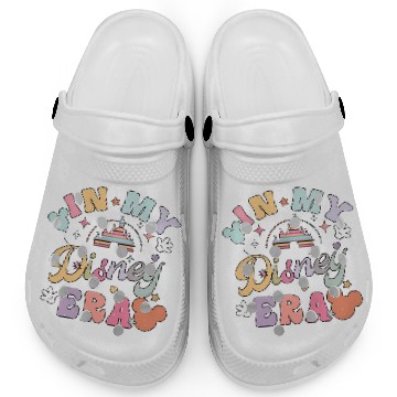 Discover In My Disney Era Clogs, Disney Trip, Disney Castle Clogs