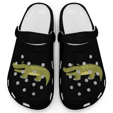 Discover Funny Cool Cute Crocodile Alligator Reptile Clogs