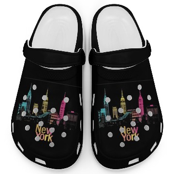 Discover New York City Skyline Clogs