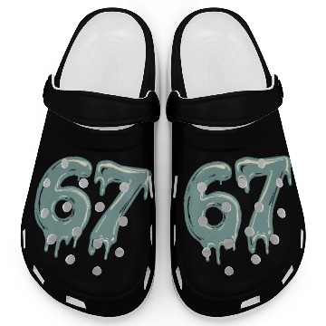 Discover Funny Six Seven 6 7 Meme Clogs