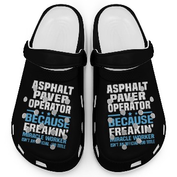 Discover Asphalt Paver Operator Clogs