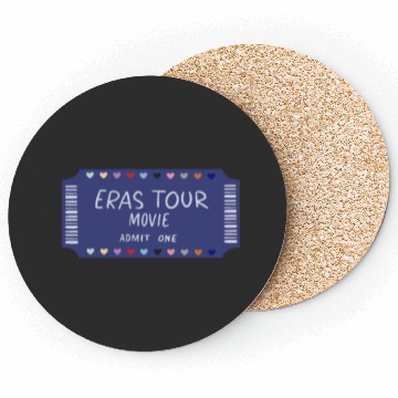 Discover Eras tour movie ticket Coasters