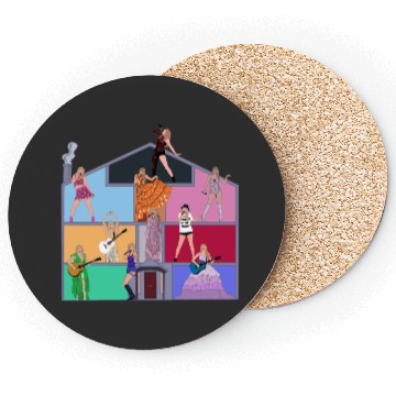 Discover Eras Tour Lover House Coasters