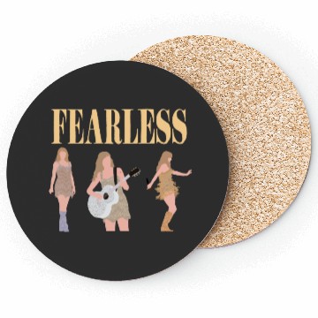 Discover eras tour fearless art Coasters