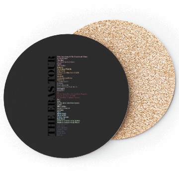Discover eras tour UPDATED SETLIST Coasters