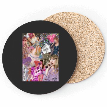 Discover Beautiful Singer Eras Tour Poster Coasters