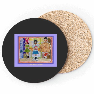 Discover Bobs Burgers Spiral Notebook Coasters