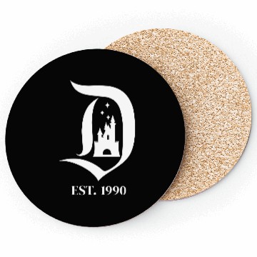 Discover Disneyland D Logo Magic Castle Coasters