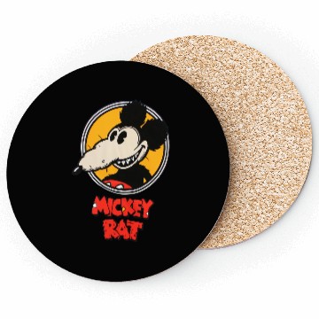 Discover Mickey Rat Essential Coasters, Retro Disney Mickey Mouse Coasters, Vintage Disney Coasters