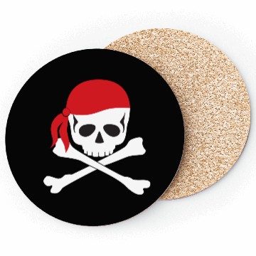 Discover White Skull & Crossbones Coasters