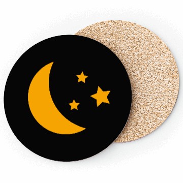 Discover moon and stars Coasters
