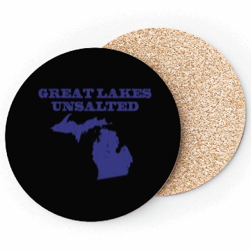 Discover Great Lakes Unsalted Blue Coasters