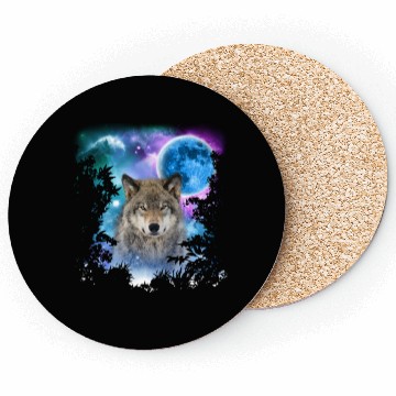 Discover Timber Wolf MidNight Forest Coasters