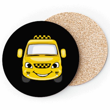 Discover Taxi design art Coasters