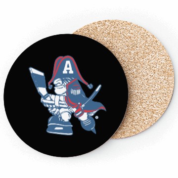 Discover Milwaukee admiral cartoon Coasters