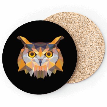 Discover Polygonal Owl Coasters