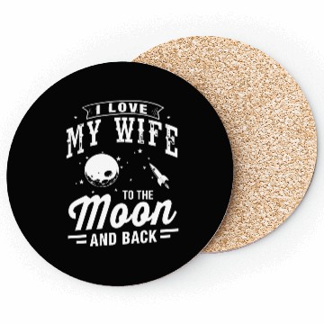 Discover I Love My Wife Coasters