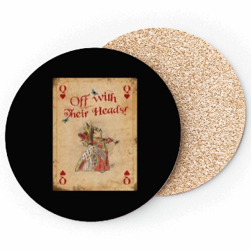 Discover Alice in Wonderland The Queen of Hearts Coasters