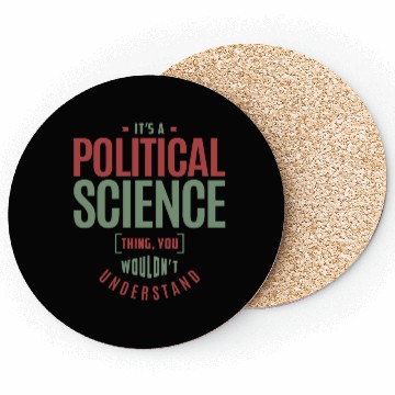 Discover Political Science Thing Coasters