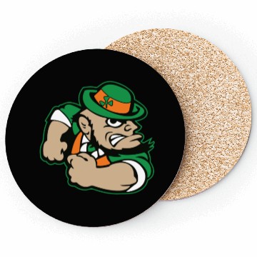 Discover Leprechan Icon Coasters