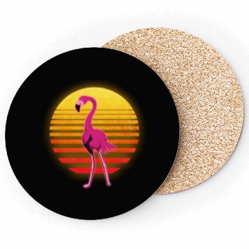 Discover Neon Flamingo Coasters