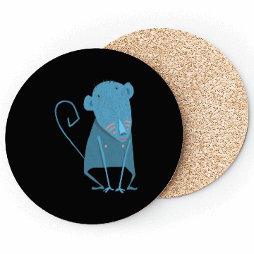 Discover Blue Monkey Coasters