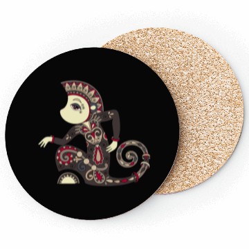 Discover Aztec Monkey Coasters