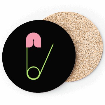 Discover Safety pin open Coasters