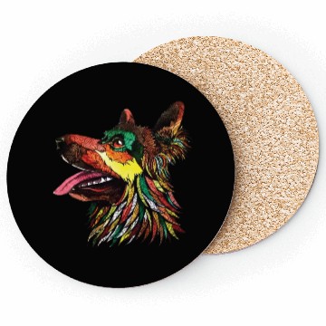 Discover German Shepherd Dog Coasters