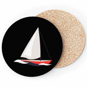 Discover sailing boat Coasters