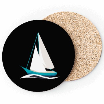 Discover sailing boat Coasters