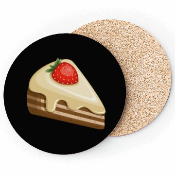 Discover Strawberry cake Coasters