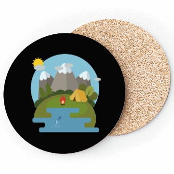 Discover camping nature Coasters
