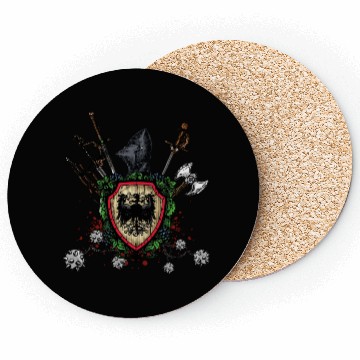 Discover Crest eagle Coasters