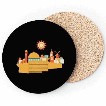 Discover jerusalem Coasters