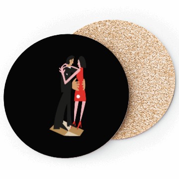 Discover dancing couple Coasters