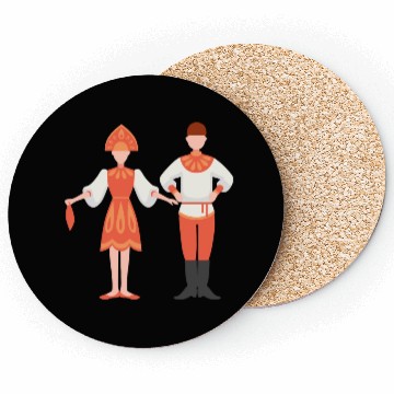 Discover dancing couple Coasters