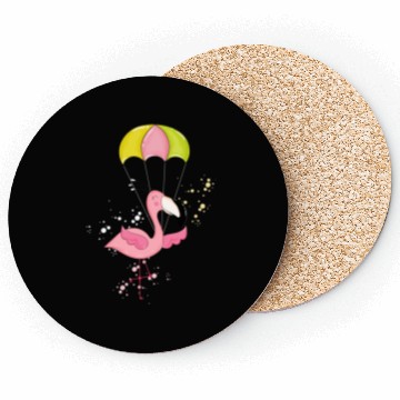 Discover flying flamingo Coasters