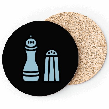 Discover pepper grinder salt shaker Coasters