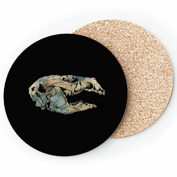 Discover donkey skull Coasters