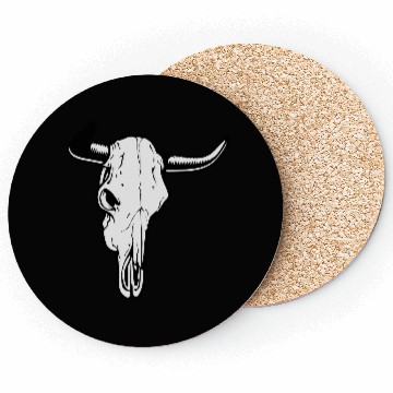 Discover buffalo skull Coasters