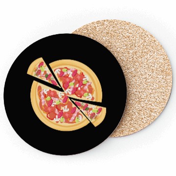 Discover Pizza Coasters