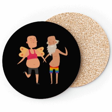 Discover Gay pride couple Coasters