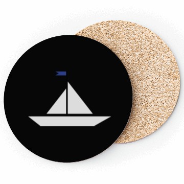 Discover sailing boat Coasters