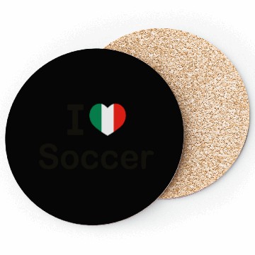 Discover I love Italian football Coasters