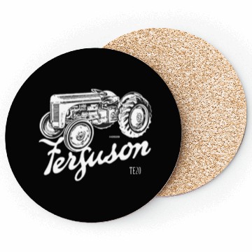 Discover Classic Ferguson TE20 script and illustration Coasters
