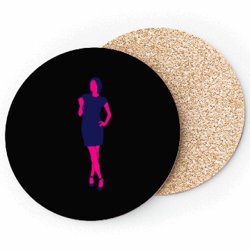Discover Business Woman Coasters